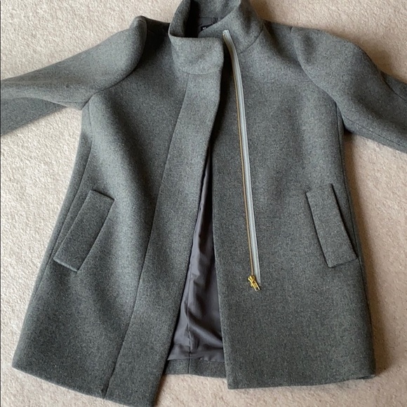 Warm, wool 3/4 length petite coat - Picture 4 of 8